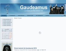 Tablet Screenshot of gaudeamus.md